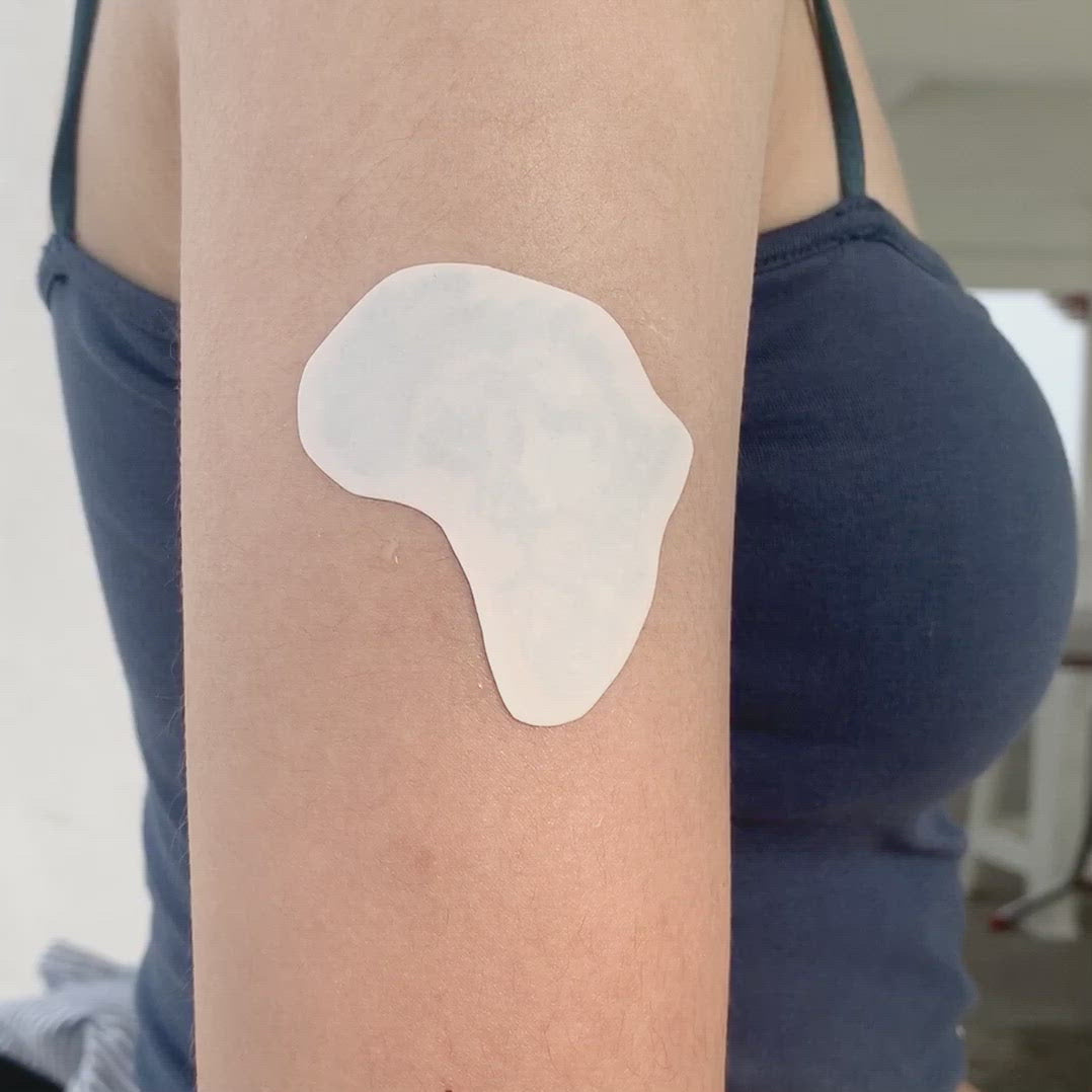 fake small african map lion black culture animal temporary tattoo sticker design idea on upper arm